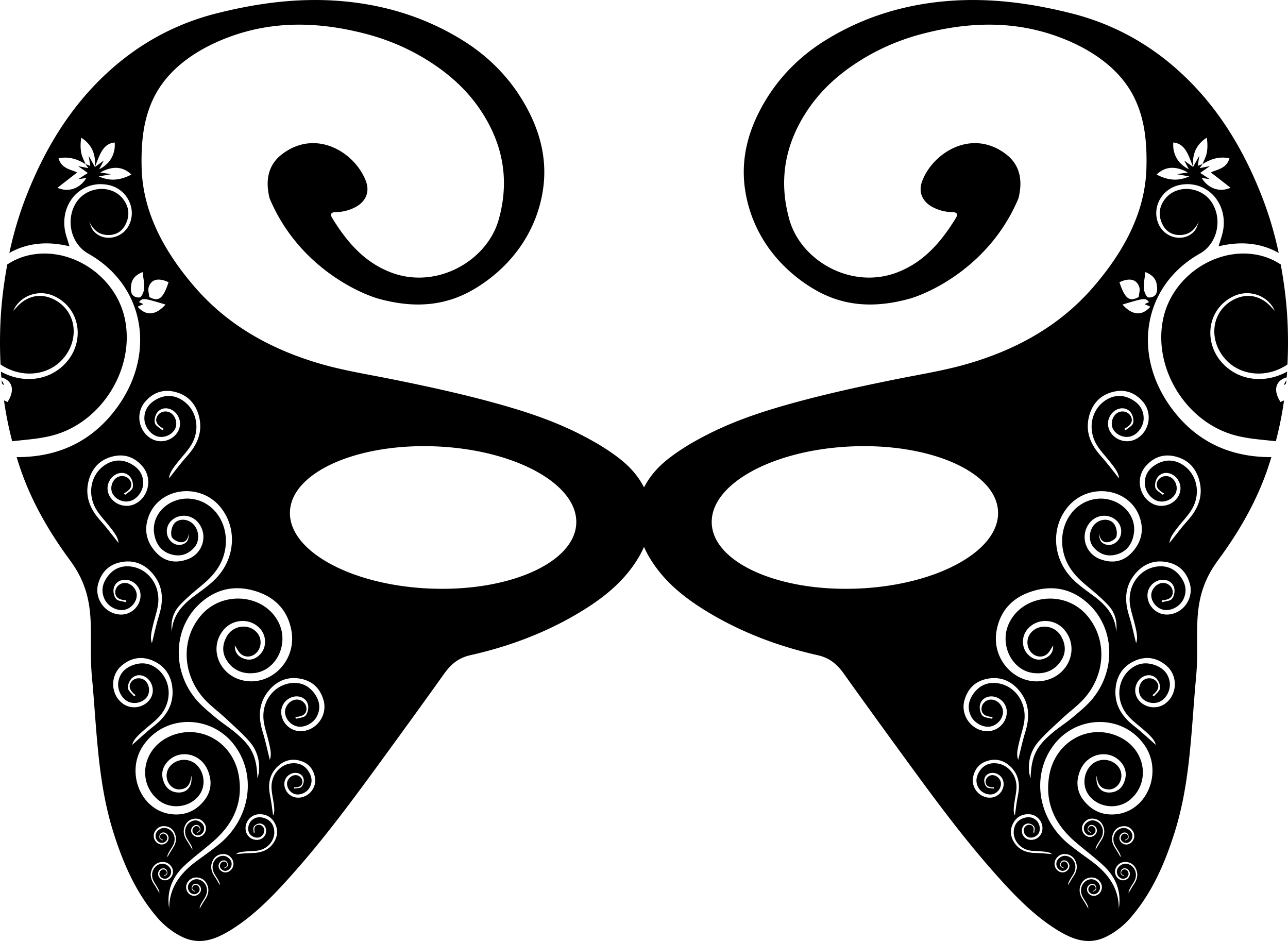 Elegant Female Carnival Mask For Eyes Tracing Svg Vector Free Vectors